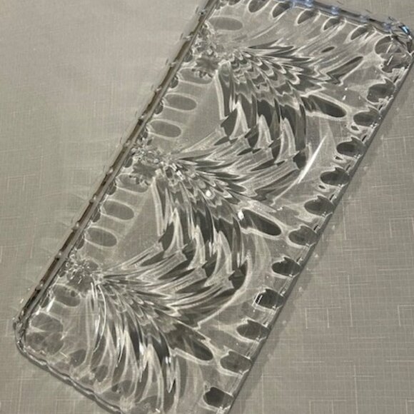 HOLIDAY🎄🎄WATERFORD MARQUIS Crystal Christmas Tree TRAY PLATTER - Picture 2 of 6